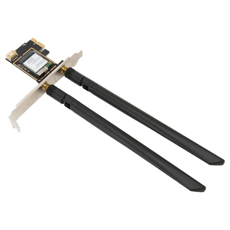 PCIe Network Card 1800Mbps BT5.2 2.4G/5Ghz Dual Antenna MU MIMO