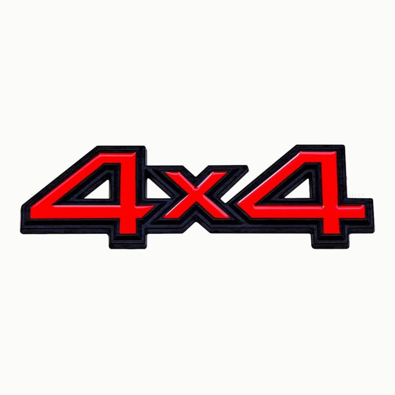 1pc 4X4 Car Tailgate Side Rear Trunk Metal Emblem Badge