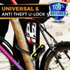 G4GADGET Heavy Duty D Lock for Bike – High-Security Bicycle