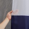 Extra Long No Hook Shower Curtain,Polyester Fabric Shower Curtains for