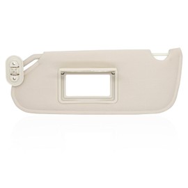 NHILES Driver Left Side Sun Visor Replacement Compatible with Chrysler Sebring 2007 2008 2009 2010 Convertible Sunshade Number 1HW51DW1AA XR33DW1AA