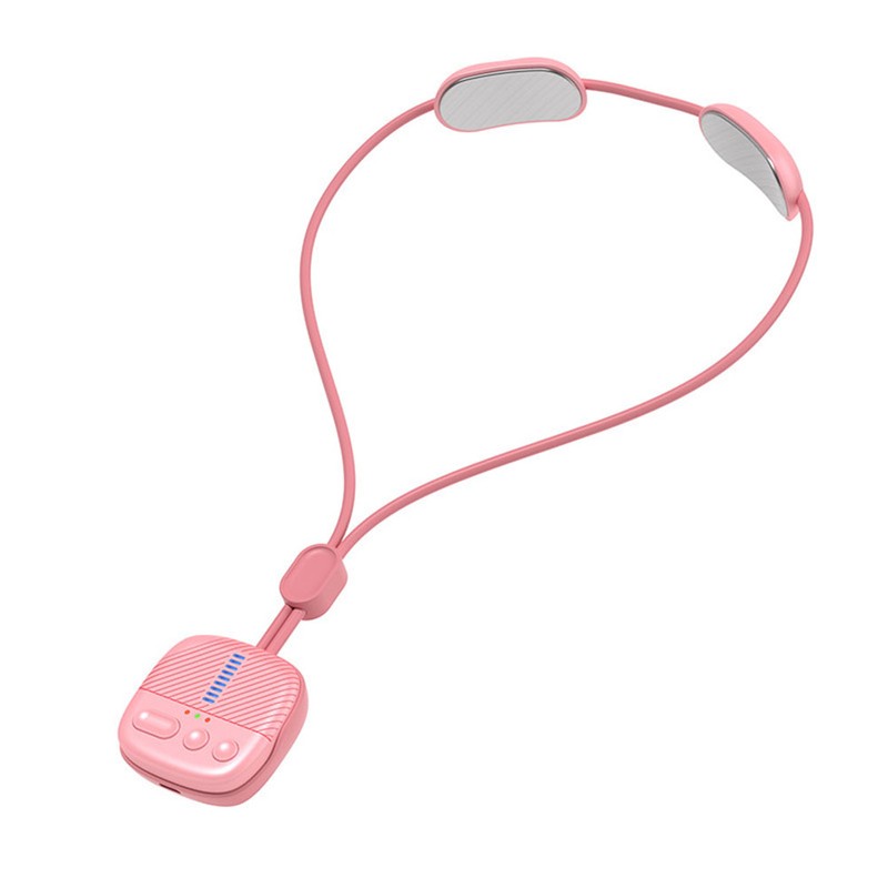 Mini Neck Massager Portable Cervical Spine Massage Device Pulse Hot