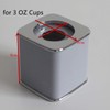 DEER REED Cup Dispenser, Disposable Paper Cup Dispenser for 3
