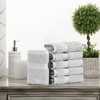 Superior Egyptian Cotton 800 GSM Face Towel Set, Includes 6