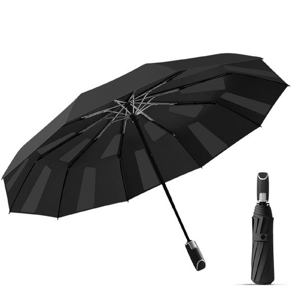 Linnuim Folding Umbrella, Folding in 3 Seconds with Memory Foam