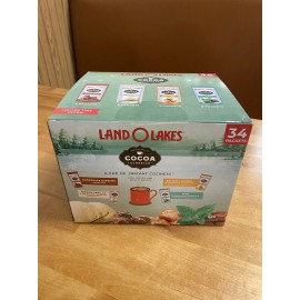 Land O’ Lakes Cocoa Classics Hot Cocoa Mix, Variety Pack (34 pk.)~Exp. 05/2025.