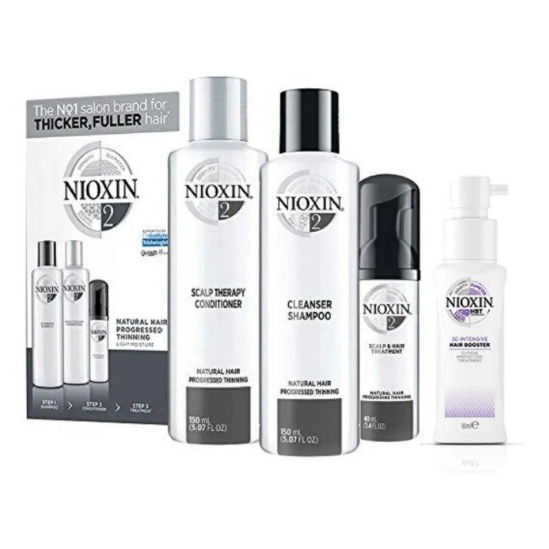 Nioxin 2 Kit Para Caída Del Cabello 3 Productos