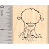 Little Lamb Rubber Stamp, Easter