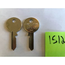 ONE Late 1960s MG, Midget, and Triumph key blank - exact fit! 1965-69 1512