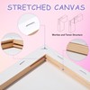 ESRICH Stretched Canvas for Painting, 5 Pack 8x10 Canvas Value
