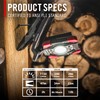 Coast CL10R 1000 Lumen Rechargeable Dual Power Rotating LED Magnetic