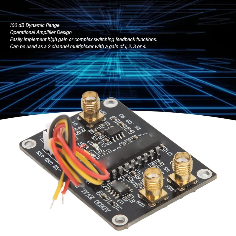 AD630 Module Lock in Amplifier Preamplifier Board Phase Sensitive Detection