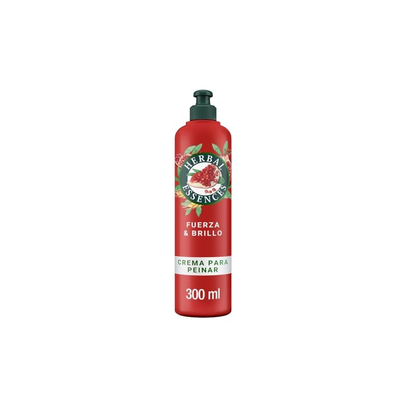 Herbal Essences Crema Peinar Granada Proteína Vegana 300 Fuerza Brillo