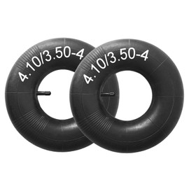 2 pieces 4.10/3.50-4 hose with TR1 straight valve wheelbarrow, ride-on mower, lawn mower, trolleys, garden trailer hose