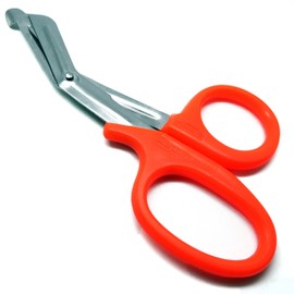 EMT Utility Orange Scissors 7.25" Medical Paramedic Shears First Aid Nurse Instruments