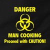 CKB LTD Danger Man Barbecue Cooking Apron and Hat Kitchen