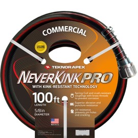 Neverkink Pro 5/8" x 100' Commercial Duty Durable Kink Free Garden Hose