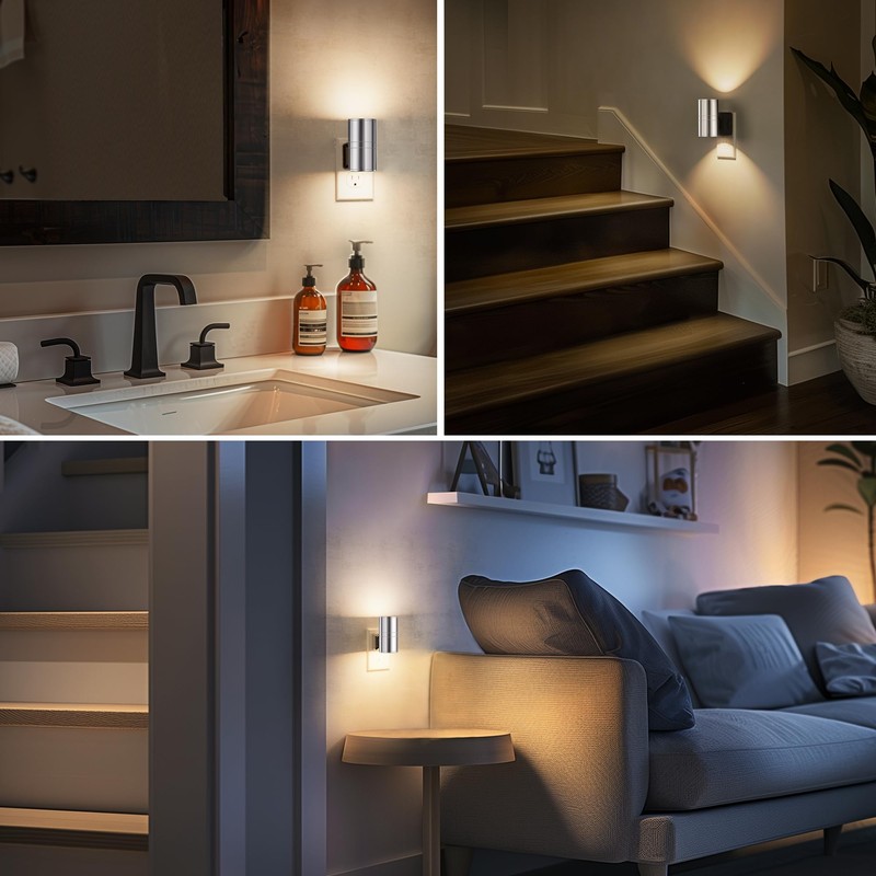 L LOHAS LED Night Light, Night Lights Plug into Wall,