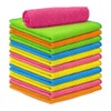 Pack of 10 Microfibre Cleaning Cloths 30 x 30 cm