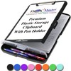 Think2Master Black Plastic Storage Clipboard with Pencil Holder. | 25%