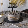 RASSLISA 10 Decoraciones de Acrílico para Tartas de Feliz Cumpleaños,