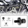 X AUTOHAUX 1 Pcs M8 Brake Clutch Cable Line Adjuster