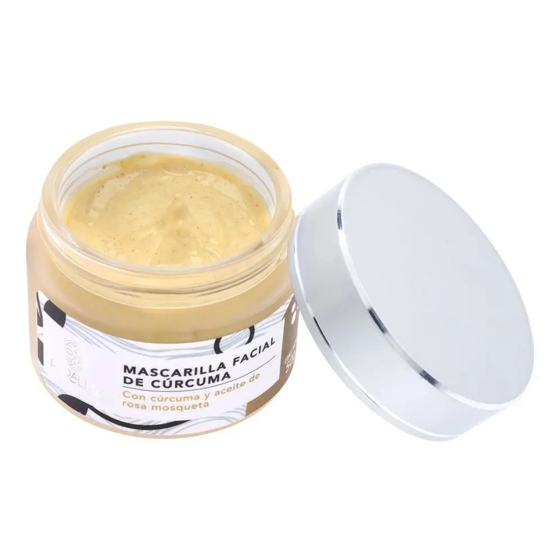 Puralma - Mascarilla Facial De Cúrcuma Para Piel Grasa