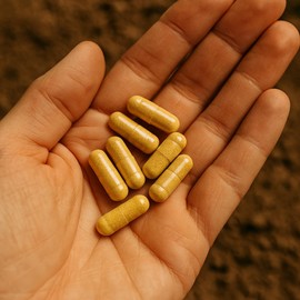 Bee Pollen Capsules 500mg – Natural Energy & Immune Support Supplement – Non-GMO, Gluten-Free, 50 Capsules – Rich in Antioxidants, Vitamins & Amino Acids