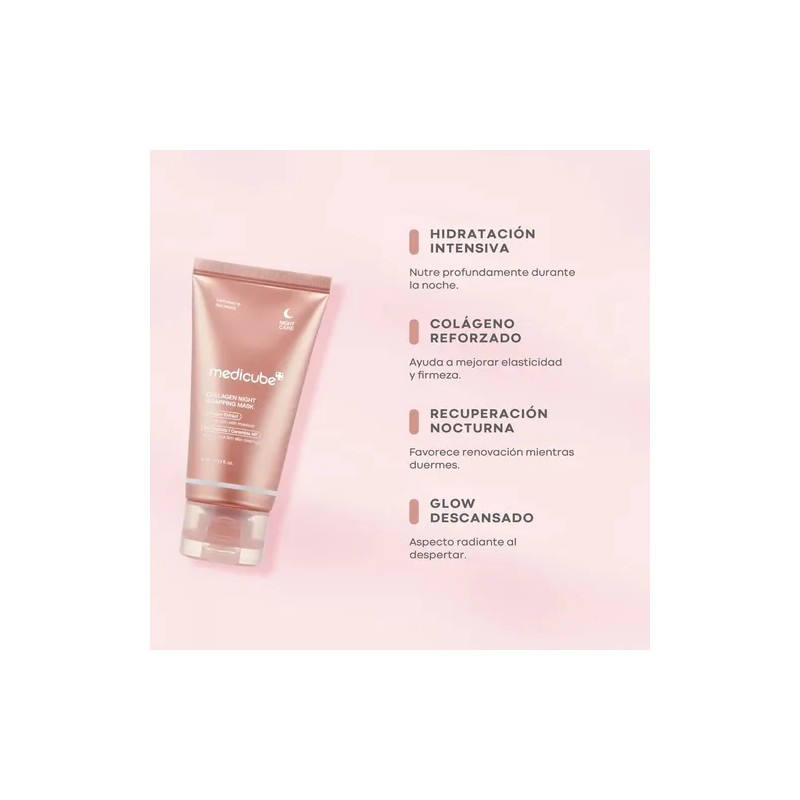 Medicube Mascarilla Nocturna Colágeno Collagen Night Wrapping Mask, 75 ml