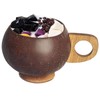 Coco Nut Bowls for Food - Natural Multipurpose Handmade Bowls,Wear-Resistant