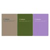 Delfonics Rollbahn Note Notebooks: 5-1/2 in. x 7 in. (Olive)
