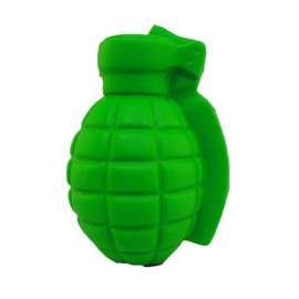 Stress Relief Squeezable Foam Green Grenade