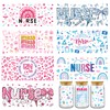 Nurse UV DTF Cup Wraps - 8 Sheets RN Nursing