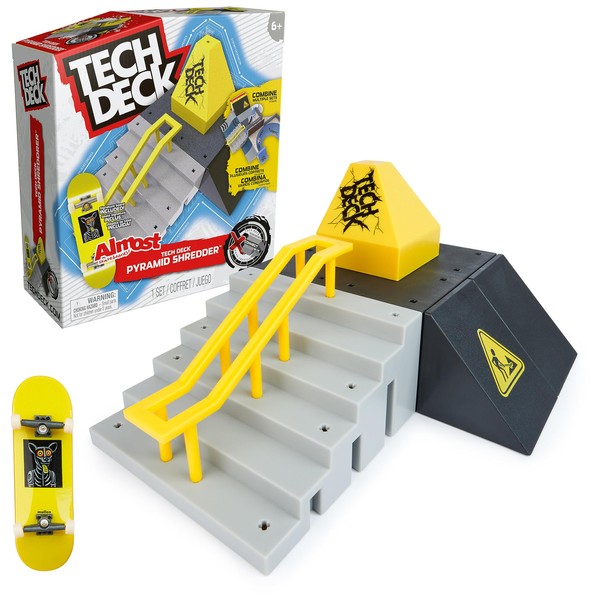 Tech Deck, Pyramid Shredder, X-Connect Park Creator, Customisable and Buildable
