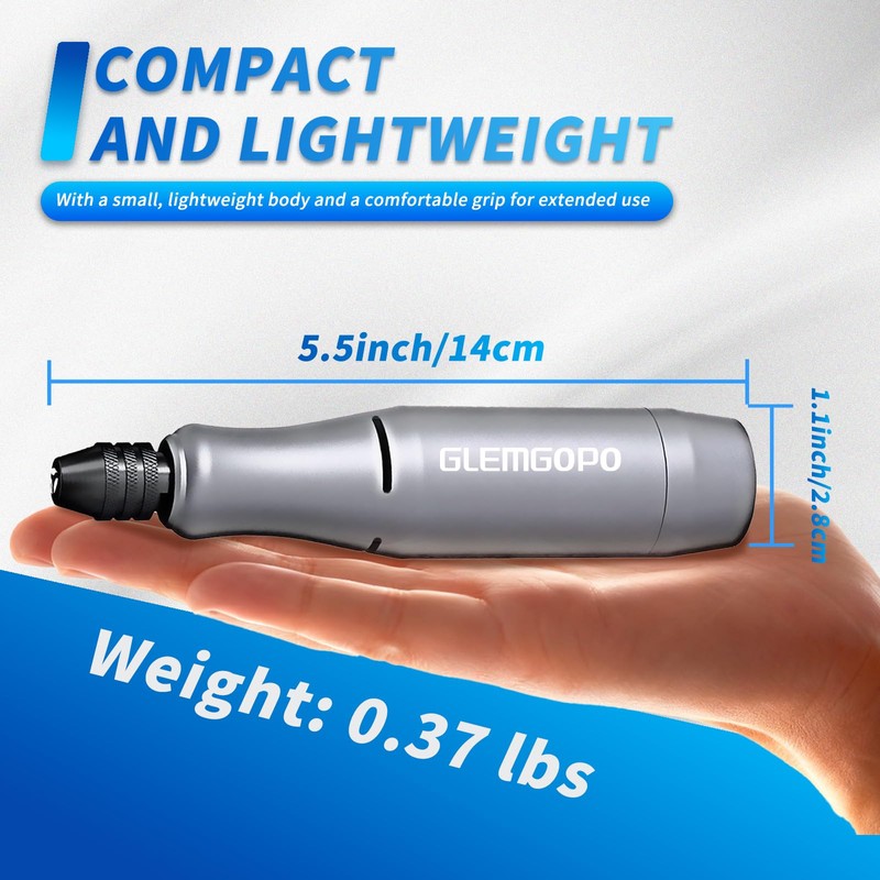 Mini Rotary Tool Kit with Copper Core Motor & 86