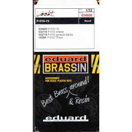 Eduard EDU634026 1:32 Eduard LookPlus - P-51D-15 Mustang Detail Set (REV kit)