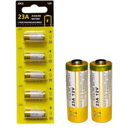 23a 12V Battery for Remote Control and Doorbells,23a 12V Alkaline Batteries， 23A 12 Volt A23 Battery- Long Lasting 12 V Batteries 5 Pack