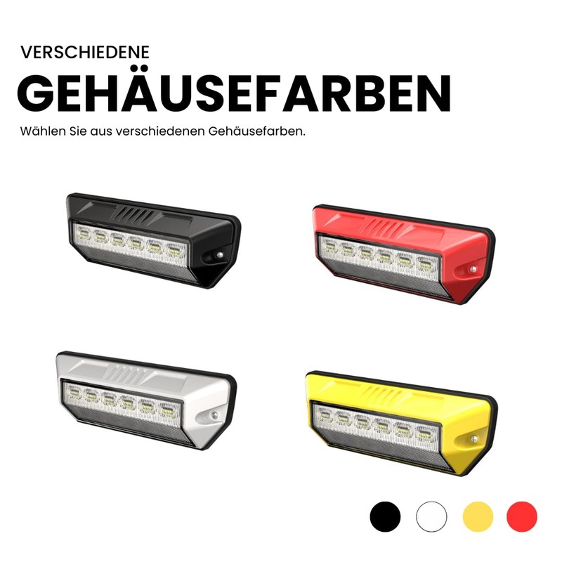 Raptors LED Technik HF2 Ambient Lighting with Warning Light (Black)