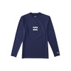 Billabong Men's Standard Classic Long Sleeve Loose Fit Rashguard, Navy
