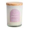 Beautifully Balanced Scented Lidded Glass Soy Candle, Patience + Peace