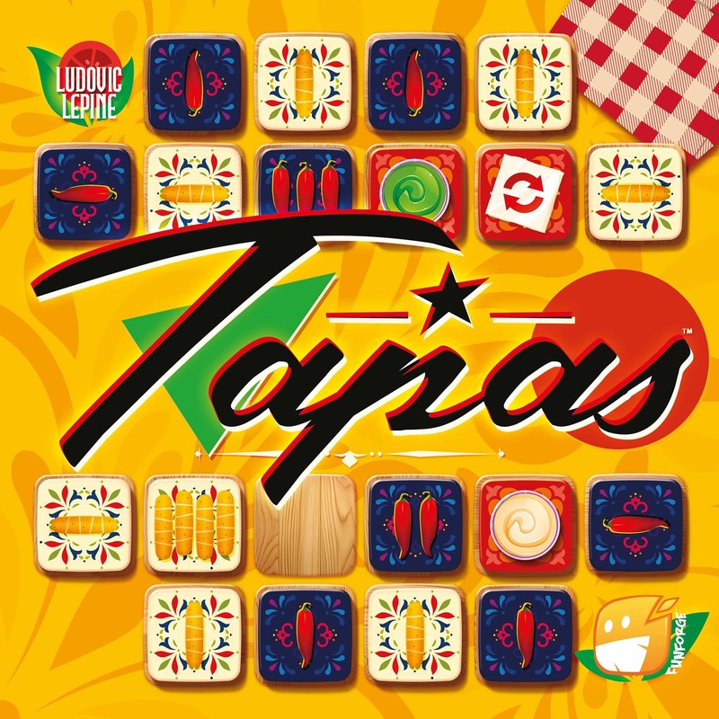 Funforge Tapas - Engaging Tile Laying Board Game for Strategic