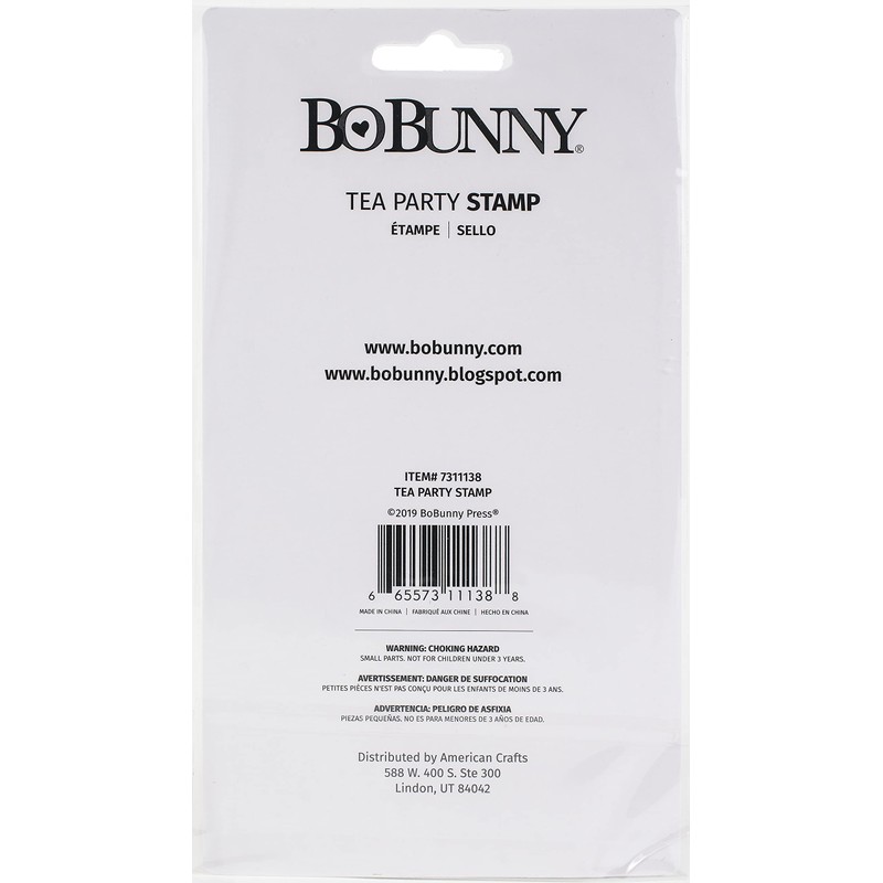 BoBunny Tea Party Stamps 4X6