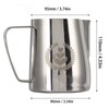 Frothing Pitcher 304 Stainless Steel Pull Flower Cup Coffee Milk