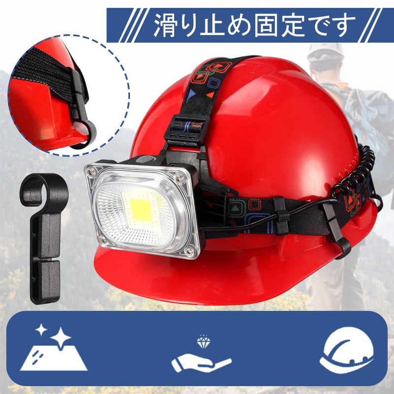 Helmet Holder, Helmet Light Holder, Headlight Band, Exquisite and Compact,