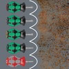 Wera '05008844001 335 Stubby Carburettor Screwdriver 1.2 x 8 x