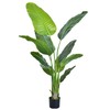 Aphighjoy Bird of Paradise Artificial Plant - Fake Plants Areca