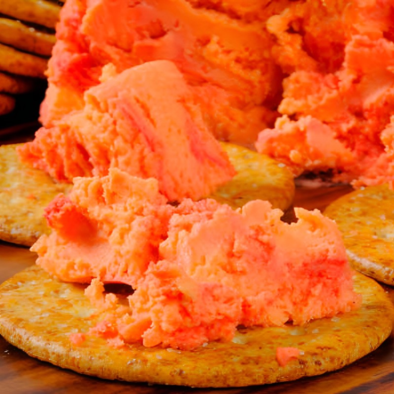 Deli Direct Port Wine Cheese Spread for Crackers, Cheese Dip