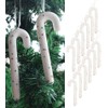 Herzwild 12 x Christmas Tree Decorations Candy Canes for Hanging