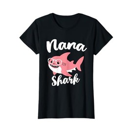 Nana Shark Mother's Day Grandma Funny T-Shirt