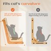 CHEERHOME PETS Sisal Cat Scratcher for Indoor Cats Scratching Pad